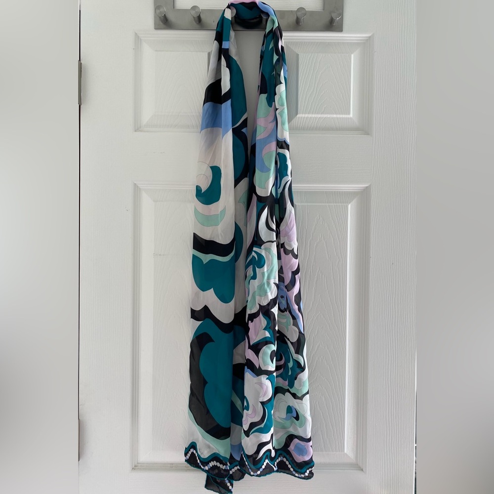 Emilio Pucci Silk Scarf - Picture 3 of 9